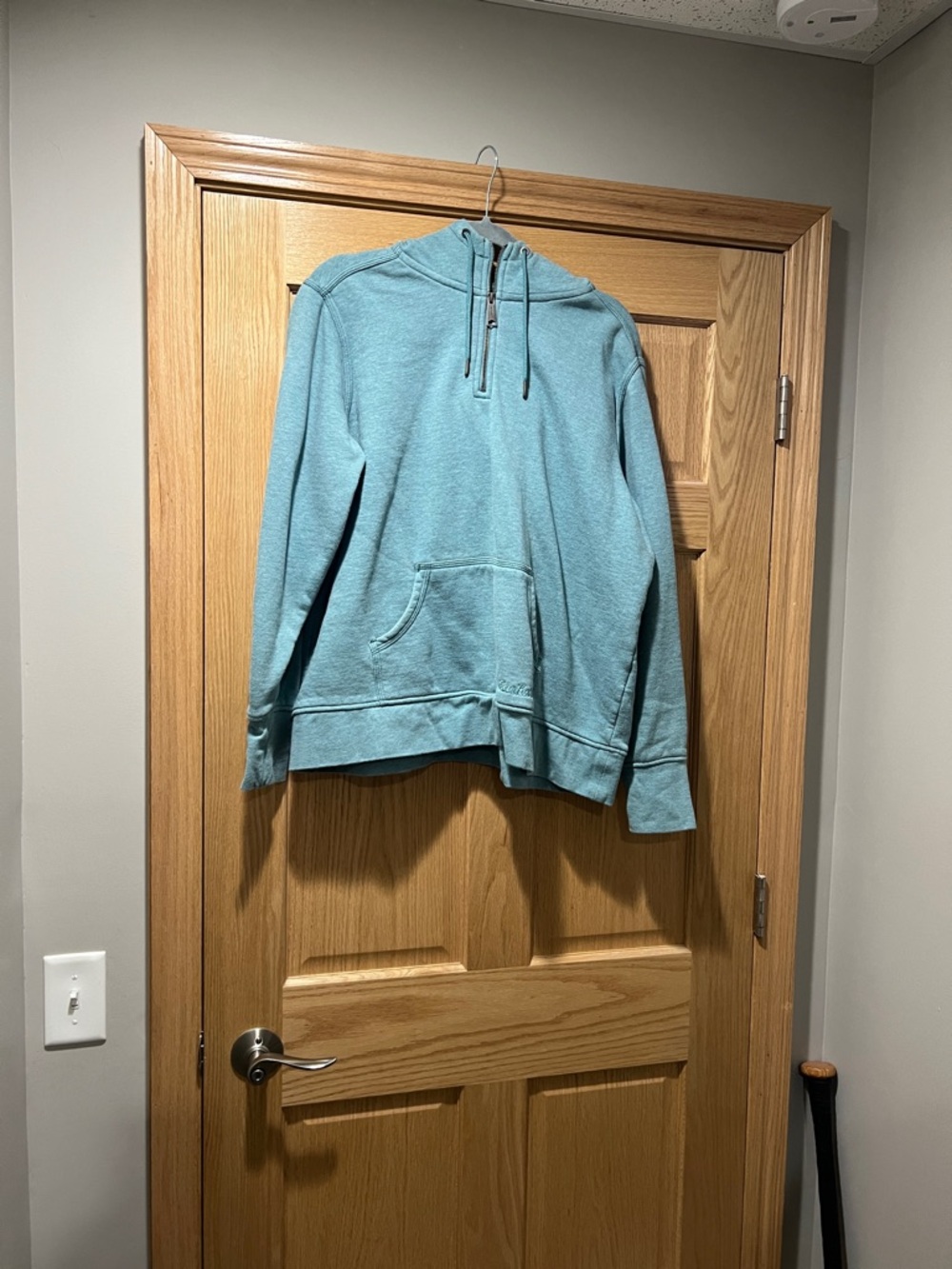 Carhartt  Half-Zip Hoodie - Aqua Teal